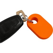 Ertürk Store Smarttag2 ile Uyumlu Darbe ve Suya Dayanıklı Turuncu Plastik Kılıf