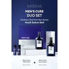 Ertürk Store Erkeklere Özel Hızlı Nem Sunan Hassas Bakım Seti Mens Cure Duo Set, 8424