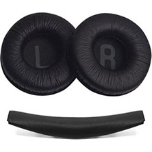 Ertürk Store Jbl T450BT T500BT TUNE600 660 510BT Için Kulak Pedleri Değiştirme; Kulak Yastıkları Pedi, Kulaklık Yastık Kılıfı, Yumuşak Köpük Kulaklık Kapakları Üst Kafa Bandı Aksesuarları