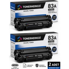 Toner Merkezi Hp Laserjet Pro Mfp M127FW M127FN CF283A Muadil Toner (2 Adet)
