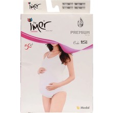İmer Imer Hamile Çıt Çıt Body 9253 White
