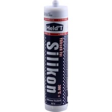 Ertürk Store Dayanıklı Kırmızı Silikon 280 G Yüksek Isıya Conta Mastik Kapı Pencere Pvc Montaj Yalıtım Yapışma