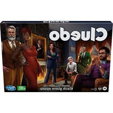 Cluedo Kutu Oyunu, 2-6 Oyuncu Için Yeniden Tasarlanmış Cluedo Oyunu, Gizem Çözme Oyunları, Dedektiflik Oyunları, Çocuklar ve Yetişkinler Için Aile Oyunları