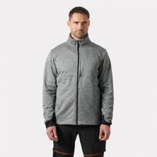 Helly Hansen Workwear Tech Midlayer - Grey Melang - XL 930 GREY MELANG_XL