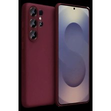Bin1çeşit Galaxy S26 Ultra First Silikon - Bordo