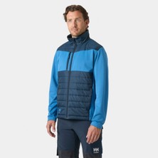 Helly Hansen Workwear Oxford Hybrid Insulated Jacket - Navy/Stone - L 595 LACİVERT / T