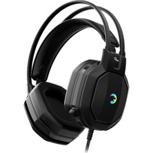 Ertürk Store Ryo 7.1 Surround Rainbow Oyuncu Kulaklığı, Siyah