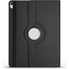 Ertürk Store Kılıf; iPad Air 13 2025 M3 Dönebilen Standlı, Siyah, Beyaz 1