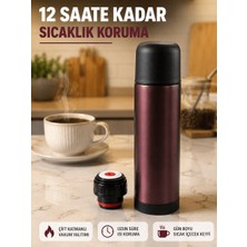 Astraltech Sızdırmaz Kapaklı Vakumlu Termos Uzun Süre Sıcak Soğuk Tutan Termos