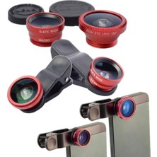 Tr Balık Gözü Lens Fish Eye Geniş Açılı Makro Telefon Lensi
