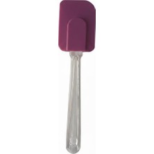 Tr Mutfak Kullanımı Için Şeffaf Saplı Askılı Silikon Silikon Spatula, Mutfak Kullanımı I�