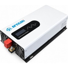 Gümrük Bey Myamı MY-E5000N 5kw Saf Sinüs Dalga Güç Inverteri 24VDC 220VAC 50Hz