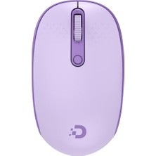 Ertürk Store MX400 Prime Pro Lila Sessiz Mouse, Bluetooth ve 2.4ghz Kablosuz, Ayarlanabilir Dpı