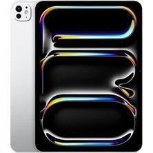 Ertürk Store iPad Pro (M5): 11 Inç Ultra Retina Xdr Ekran, 512 Gb, 12 Mp Ön/arka Kamera, Lidar Tarayıcısı, Wi-Fi, Face Id, Tüm Gün Süren Pil Ömrü, Standart Cam — Gümüş Rengi