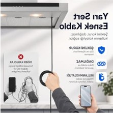 2 Metre Uzunlukta Iki Kameralı Endoskop Yılan Kamera