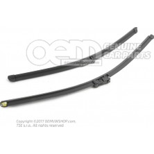 Maher Silecek Süpürgesi Takım Polo 05-09 / Ibıza 06-08 / Cordoba 06-09 19MM Buton 21'+19'" (530+480MM)" (Oem No: 6Q1998002)