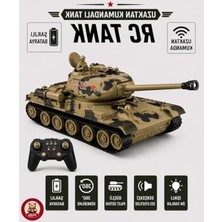 Uzaktan Kumandalı Tank Modeli, Sesli ve Işıklı, 1:20 Ölçek