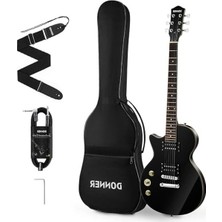 Lp Elektro Gitar Paketi, Tam Set ve Siyah Renk