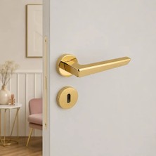 Elovias System Thor Gold Rozetli Kapı Kolu (HA270RO12 GL)