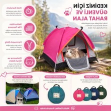 Katlanabilir Kedi Çadırı 72 x 50 x 50 cm Taşınabilir Oyun Alanı