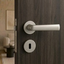 Elovias System Ariel Kapı Kolu Fırçalı Saten Renk (HA231RO12 ELX2)