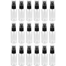 Ertürk Store Şişe, 30 ml Taşınabilir Seyahat Şişeleri- Boş Temizle Ince Sis Sprey Şişeleri Şeffaf Sprey Püskürtücü (Rastgele Renk Sprey Meme) 12PCS