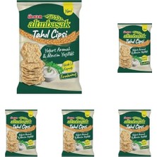 Ertürk Store Altınbaşak Tahıl Cipsi Yoğurt & Mevsim Yeşillikleri 50 Gram 5'li Paket
