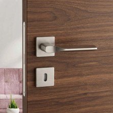 Elovias System Tike Kapı Kolu Fırçalı Nikel Saten Renk (HA271RO21 ELX1)