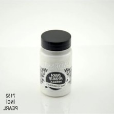 90ML Inci Renkli Hybrid Akrilik Boya, Tüm Yüzeyler Için Metalik