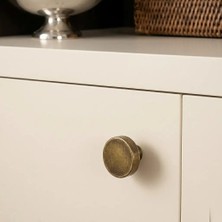 Elovias System Mobilya Kulbu Antik Sarı Renk 26mm Kulp (SY1910 0026 ABM)