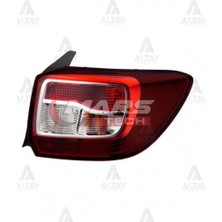 Mars Renault Clio - Symbol 2013-2016 Stop Lambası Duysuz Füme Sol (Oem NO:265551610R)
