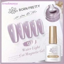 Ertürk Store 10 ml Water Light Cat Magnetic Kalıcı Oje Wl-03 (58465) 4456