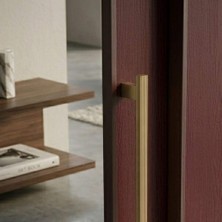 Elovias System Çekme Kol 490MM Fırçalı Mat Altın (PH9781 0490 Elx5-Elx5)