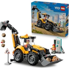 Sarı Kazıcı Yükleyici - LEGO City Inşaat Seti