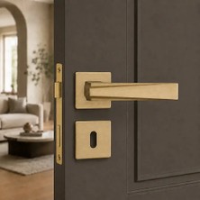 Elovias System Rocca Gold Branche Renk Kapı Kolu (HA249RO11 GB)