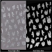 Ertürk Store 3D Reflektif Efekt Nail Art Sticker Model - 13 (55881-13) 3027