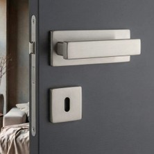 Elovias System Norma Kapı Kolu Mat Nikel Saten Renk (HA222RO31 NBM)