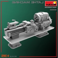 1:35 Ölçek Torna Tezgahı, Model Yapımı Için