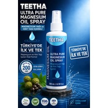 Teetha Magnezyum Yağı 200 ml Magnesium Oil Hint Yağı Içerikli