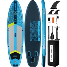 Ertürk Store Stand, Air Power AI07 Şişme Paddle Board Sup Seti 351X89X15 cm – 210 kg Kapasiteli Up Paddle Board