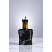 Ertürk Store Düzenleyici; Makyaj Organizeri Makyaj Fırçalığı Makyaj Organizer Siyah Renk Model 80, EV.MAKYAJORGANIZERI.M80