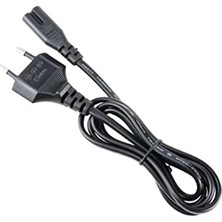 Ertürk Store 1.5mt 1,5 Metre 220 V 2 Oluklu Teyp Fişi Güç Kablosu