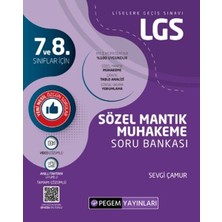 TeknoKapsül Pegem Yayınları 8. Sınıf Lgs Sözel Mantık Muhakeme Soru Bankası
