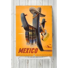 Ertürk Store PSTER6431 Meksika Vintage Manzara Posteri 2 (70X100 Cm)