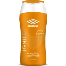 Umbro Energising Kadın Duş Jeli 300 ml – Enerji Veren & Canlandırıcı Vücut Şampuanı