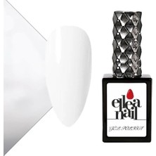 Ertürk Store Kalıcı Oje 15 ml Half Clear White Rakı Beyazı
