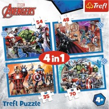 Ertürk Store 4'ü 1 Arada Cesur Yenilmezler Disney Marvel Puzzle