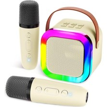 Çocuklar Için Kablosuz Karaoke Makinesi, Mini Taşınabilir Tasarım