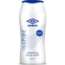 Umbro Inspire Refreshing Kadın Duş Jeli 300 ml - Ferahlatıcı & Canlandırıcı Vücut Şampuanı