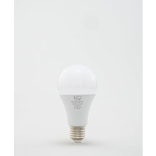 15W LED Ampül, Gün Işığı Renk, E27 Duy Uyumlu, Tasarruflu
